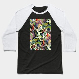 Maximalism Abstract Expressionism Baseball T-Shirt